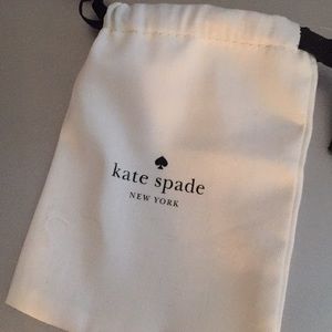 kate spade jewelry dust bag